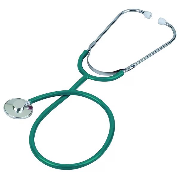 Prism Aluminum Single Head Nurse Stethoscope, Teal, Boxed, Veridian Healthcare, Mfr#: 05-12313